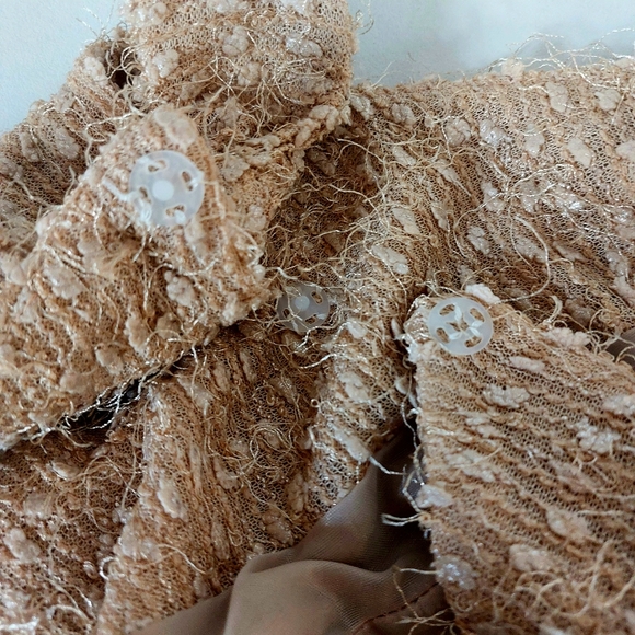 Arggido Arggido bouclé cropped blazer 42/EUXL - US10, NWT - Picture 8 of 11